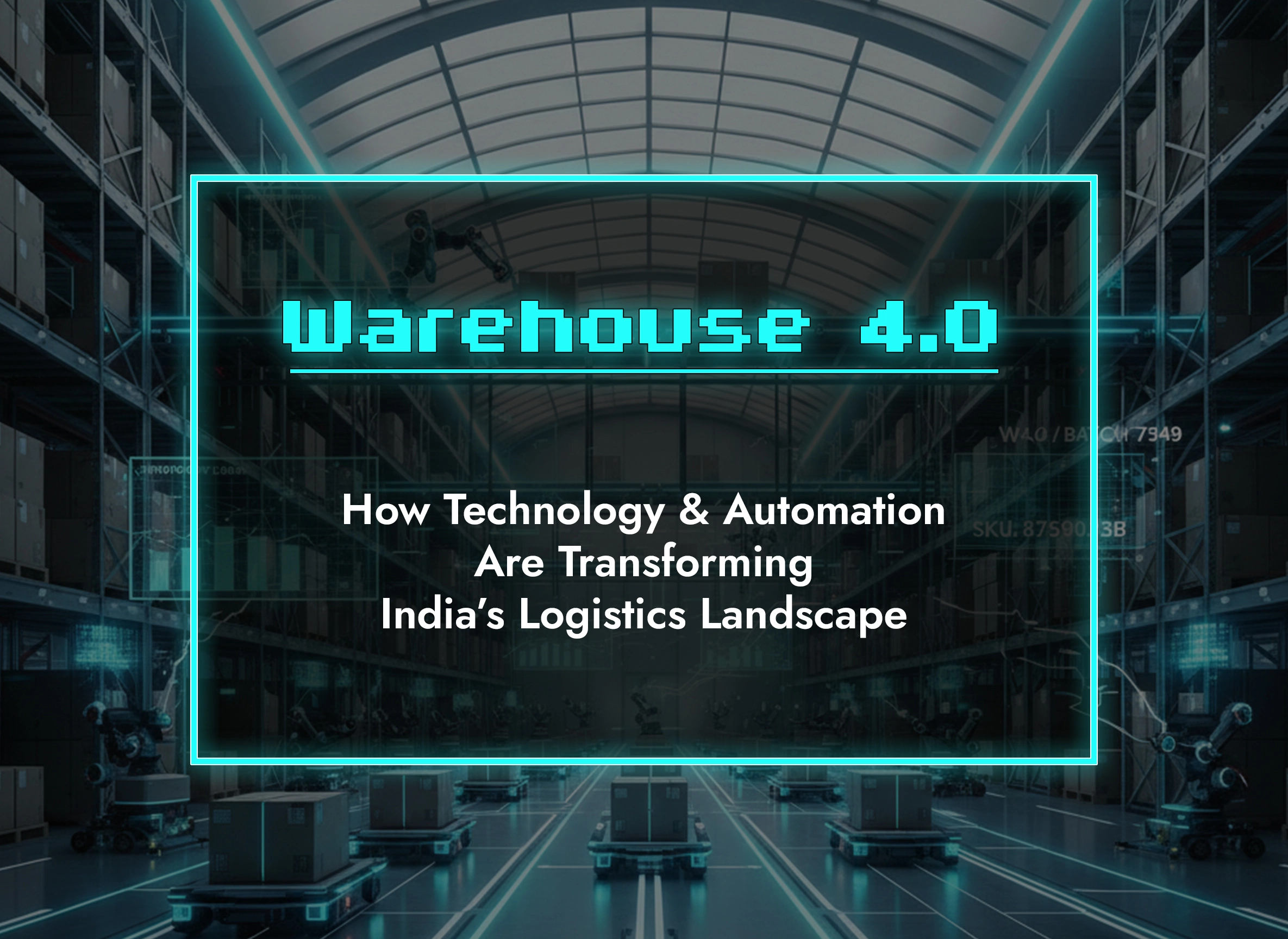 Warehouse 4.0: How Technology & Automation Are Transforming India’s Logistics Landscape